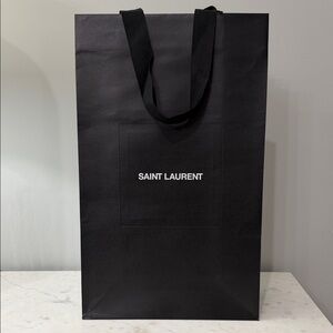 Saint Laurent Black Shopping Bag